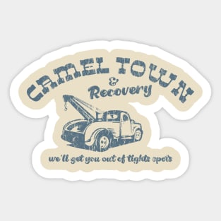 Camel Town and Recovery Vintage Sticker